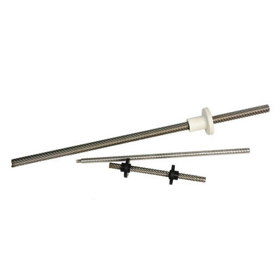 T Head Stepper Motor Accessories TR8 Full Tooth Threaded Lead Screw For Automated Equipment