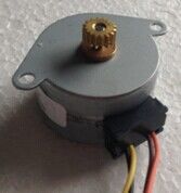 35mm 35BY412 Permanent Magnet Stepper Motor 7.5 Degree 24V Stepper Motor 15mm Thickness