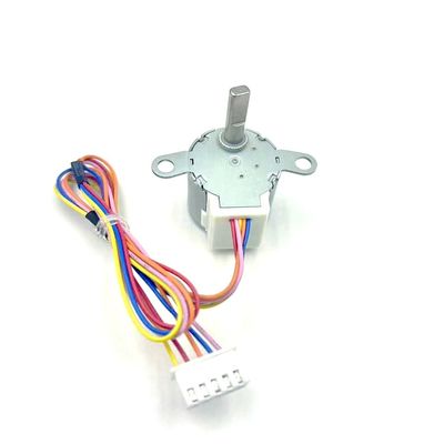 Coil Resistance 24mm High Torque Stepper Motor 24BYJ48 12V Customization For Smart Bathroom