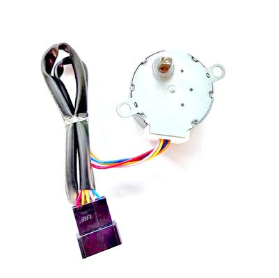 35BYJ46 Geared Stepper Motor 12V 4 Phases 5 Wires 35mm Outer Diameter For Smart Fan Low Noise