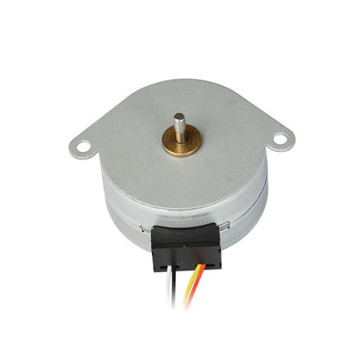 42mm 24V 42BY412 Permanent Magnet Stepper Motor 7.5 Degree Step Angle 23mm Thickness