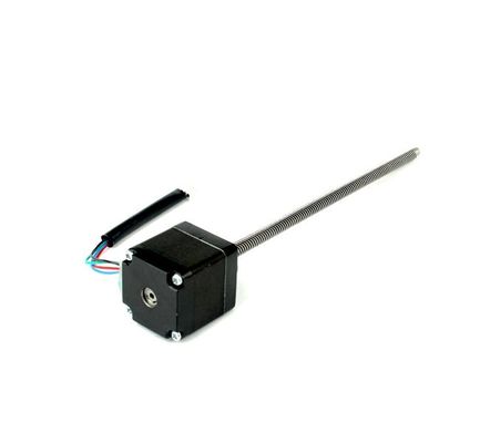 28mm Nema11 Linear Stepper Motor Lead Screw Motor 24V With Screw TR5 1.8°