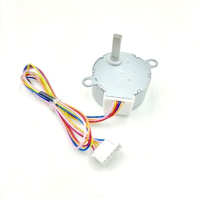 35mm Diameter Reduction Stepper Motor 35BYJ46 Geared Stepper Motor 85:1 Ratio 7.5 Degree Step Angle